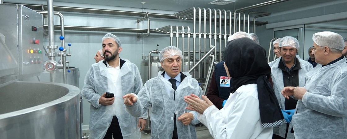 MODERN SÜT İŞLEME TESİSİMİZ HİZMETE HAZIRLANIYOR